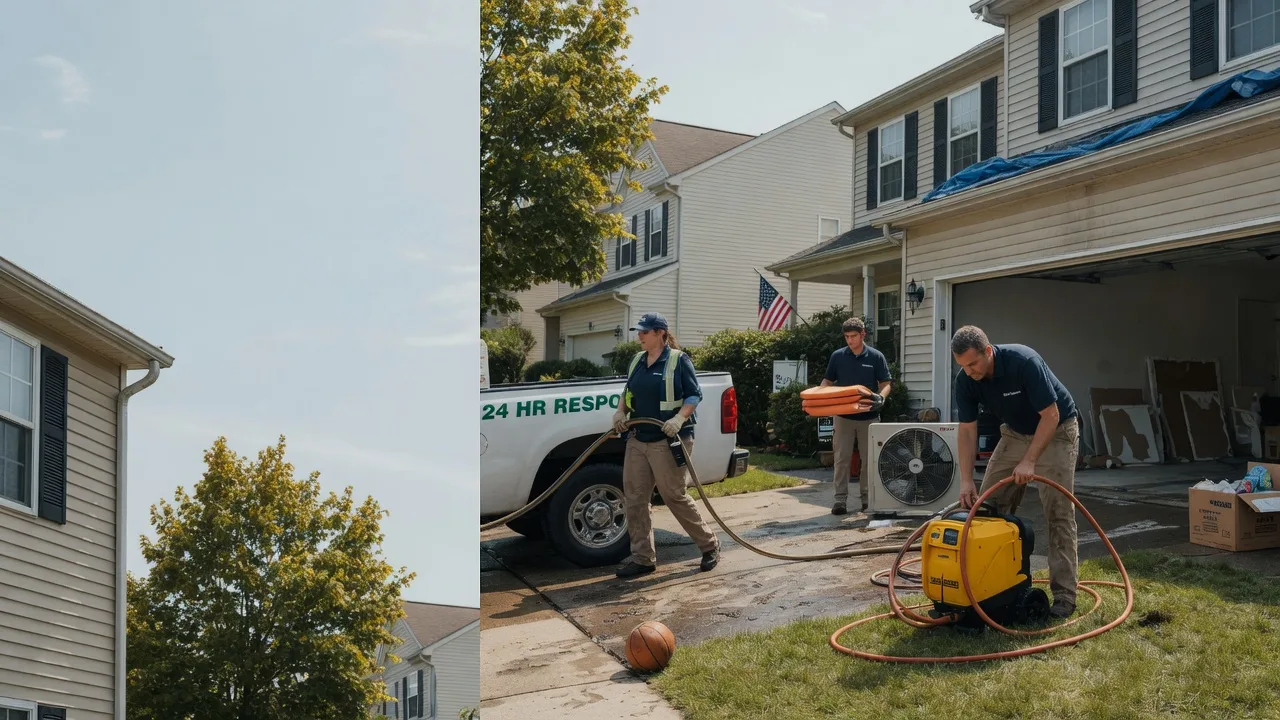 Emergency Water Damage Restoration in Corriganville, MD near me